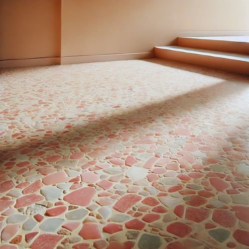 Pinky Terrazzo Flooring